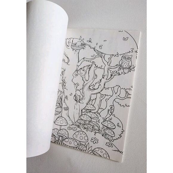 New 2025 "THE MAGICAL FOREST" Coloring Book with 40 Prints To Color & Frame1 - Picture 9 of 16